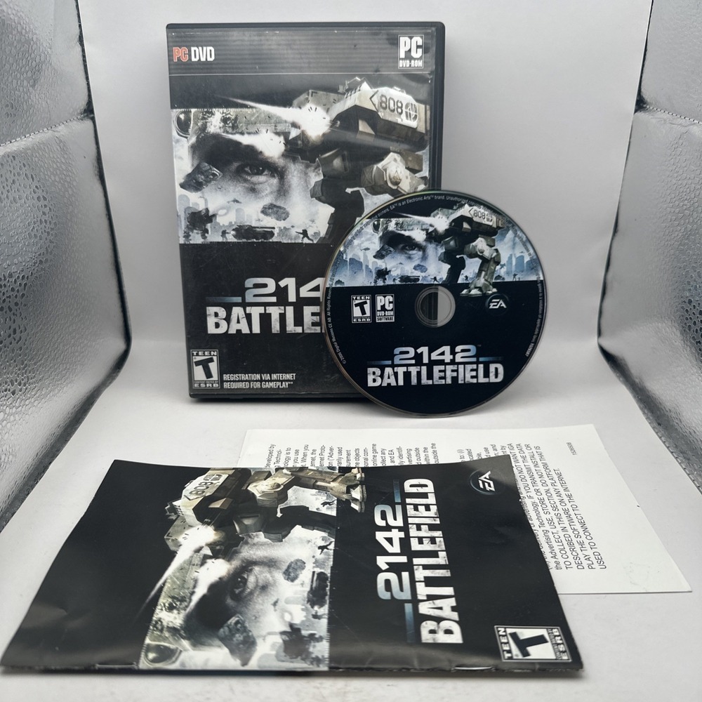 Battlefield 2142 Deluxe Edition PC DVD-ROM CIB Complete w Manual EA 2007